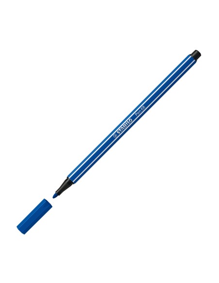  C/10 rotulador stabilo pen 68 azul marino nº32 punta 1,omm 